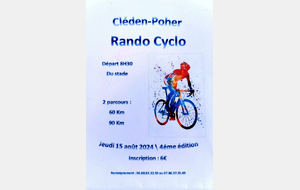 RANDONNEE A CLEDEN POHER