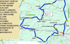 SORTIE  CYCLO DU DIMANCHE  18 JANVIER