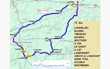SORTIE  CYCLO DU DIMANCHE  1er NOVEMBRE