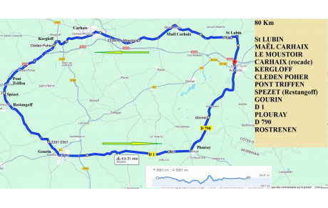 SORTIE CYCLO DU DIMANCHE  27 AVRIL