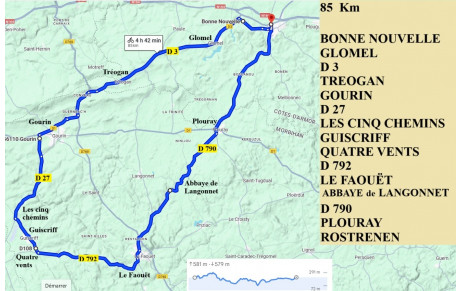 SORTIE  CYCLO DU DIMANCHE  11 MAI