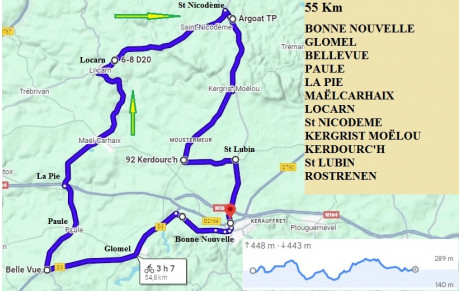 SORTIE CYCLO DU DIMANCHE 4 JANVIER