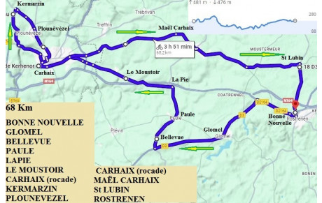 SORTIE  CYCLO DU DIMANCHE  29 MARS