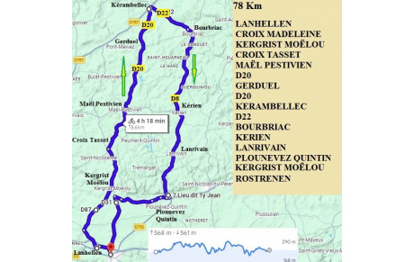 SORTIE  CYCLO DU DIMANCHE  19 AVRIL