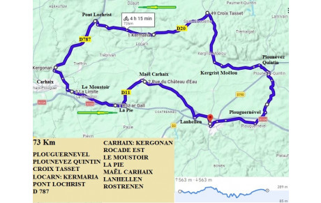 SORTIE  CYCLO DU JEUDI 14 MAI