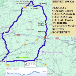 DIMANCHE 14 JUIN : BREVET DES 100 KM