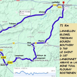 SORTIE  CYCLO DU DIMANCHE  1er NOVEMBRE
